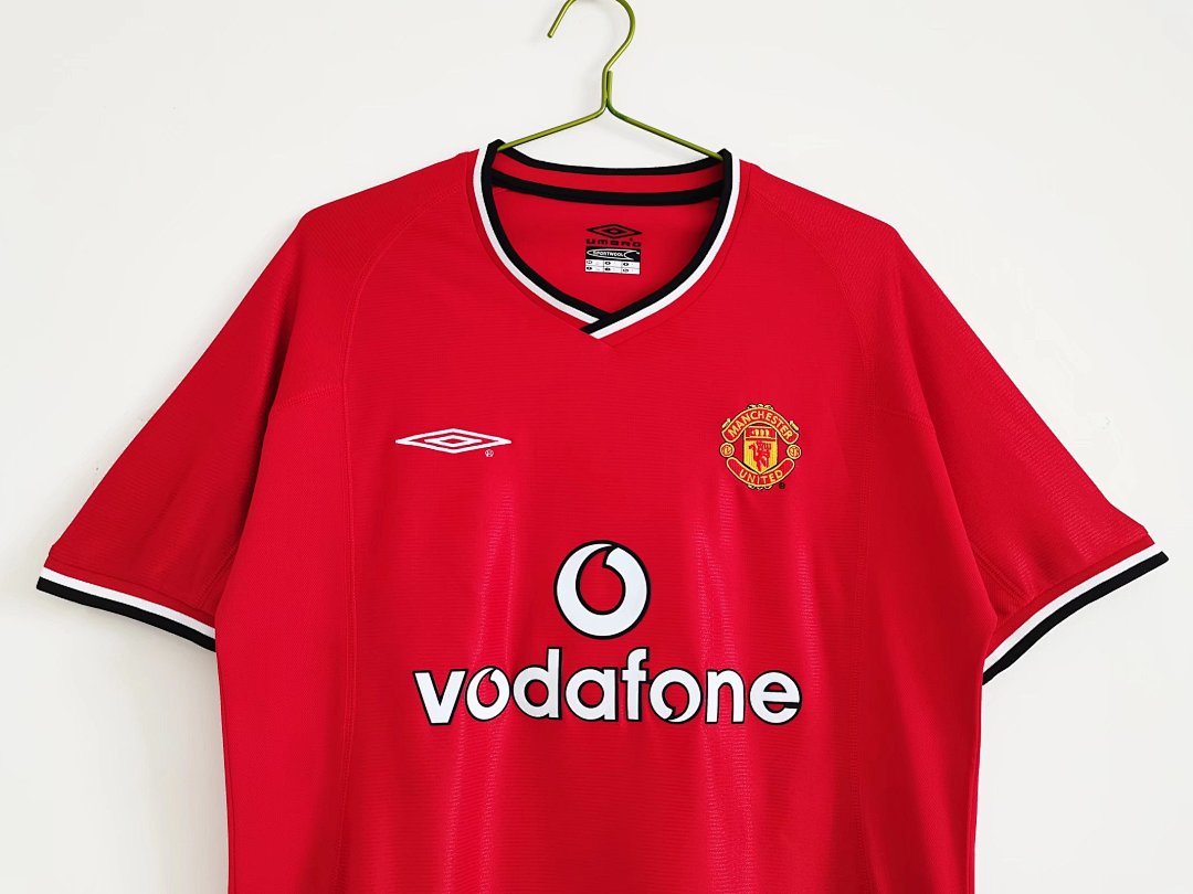 00/02 Manchester United Home Retro Jersey