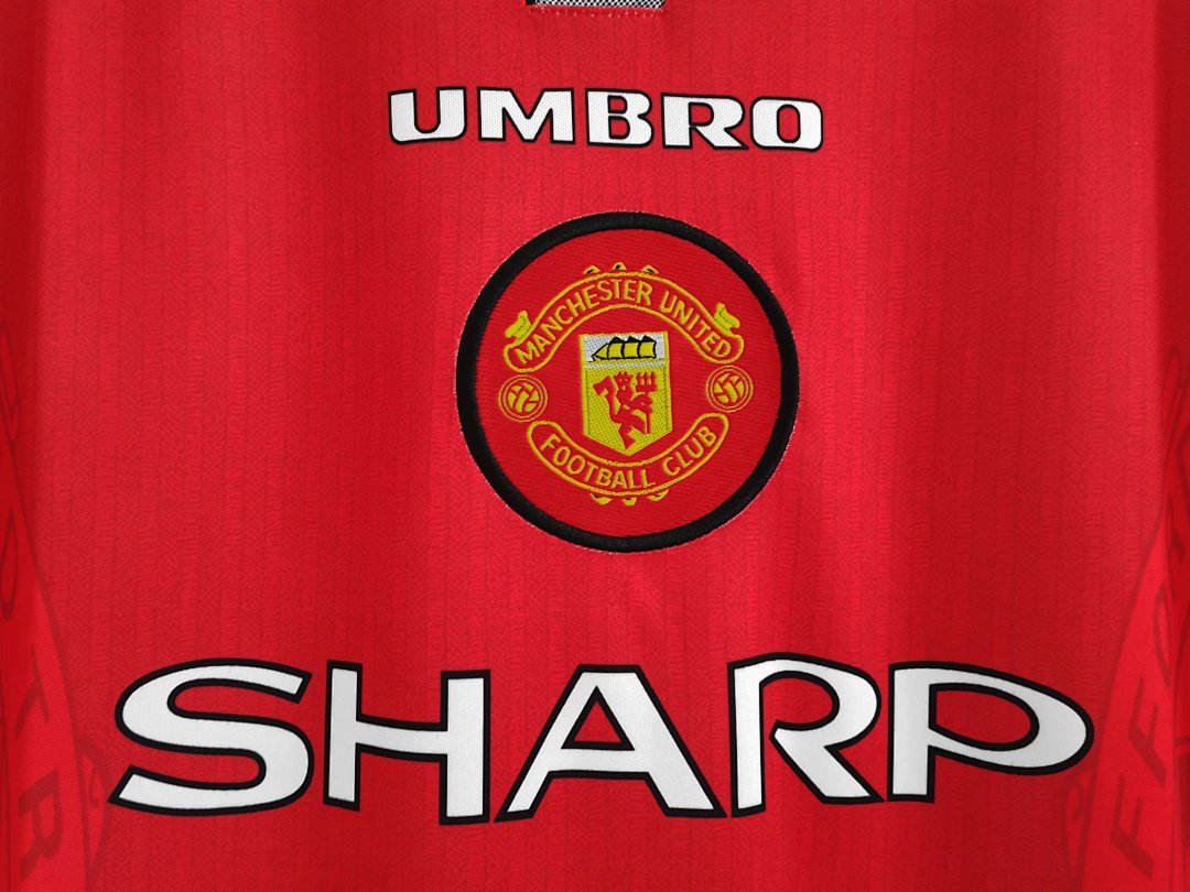 96/97 Manchester United Home Retro Jersey