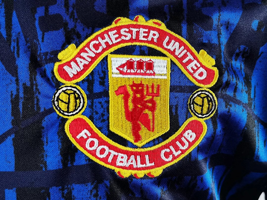 92/93 Manchester United Away Retro Jersey