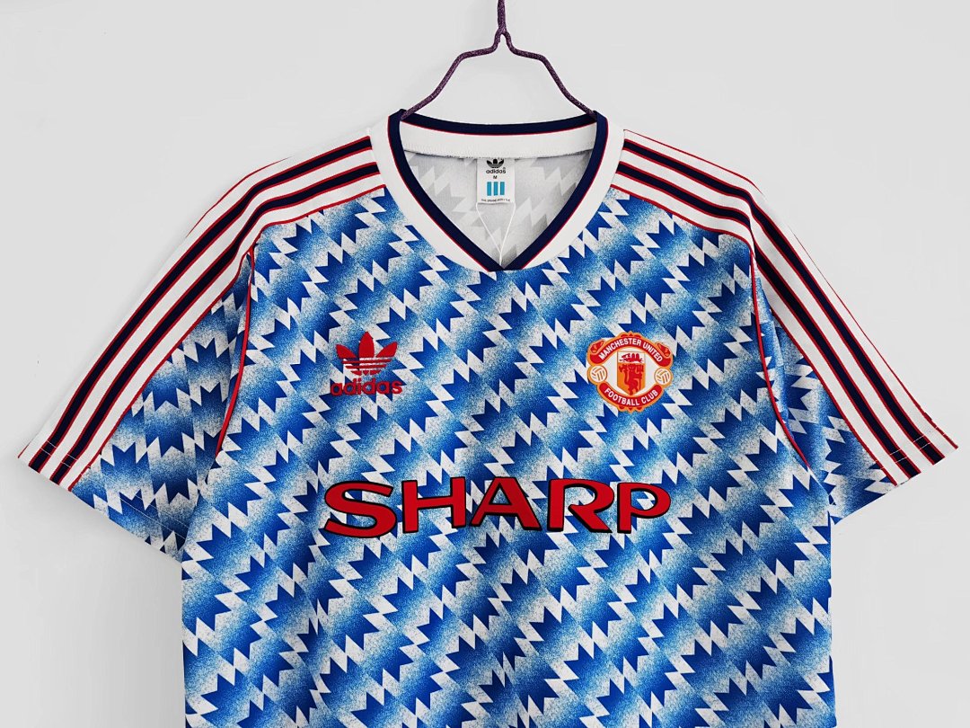 90/92 Manchester United Away Retro Jersey