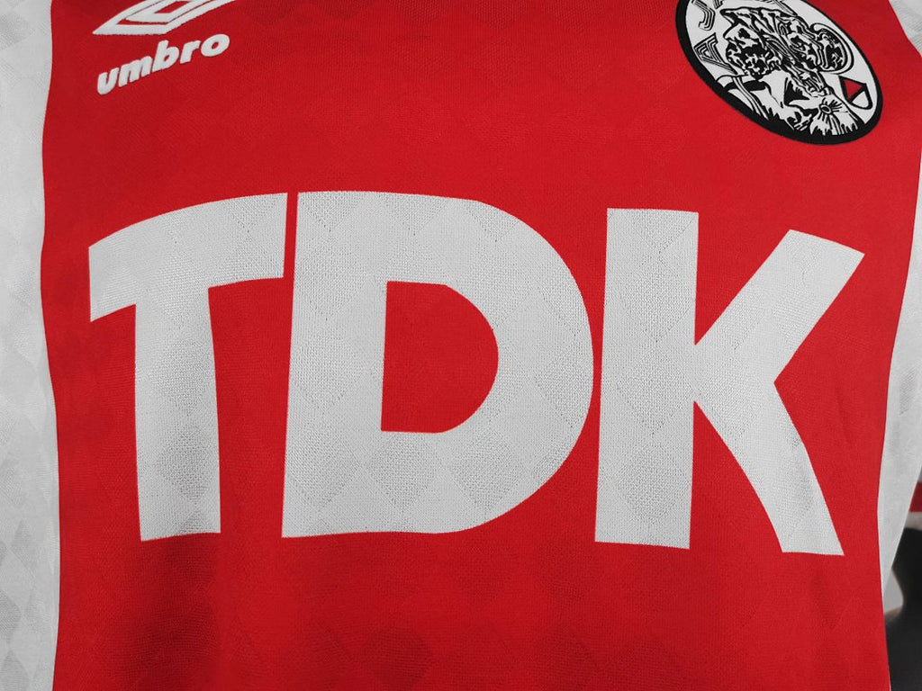 89/90 Ajax Home Retro Jersey