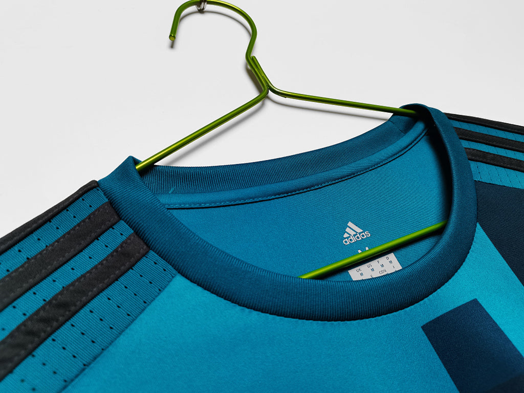 17/18 Real Madrid Long Sleeve Third Away Retro Jersey