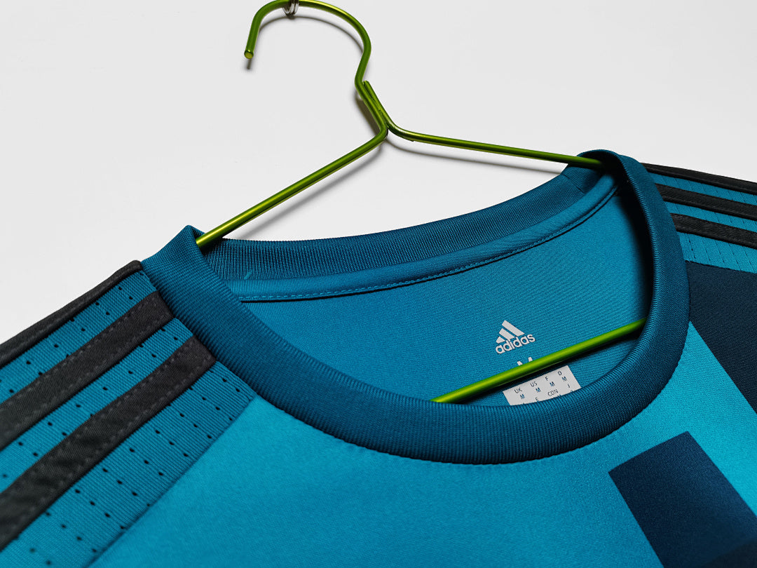 17/18 Real Madrid Long Sleeve Third Away Retro Jersey
