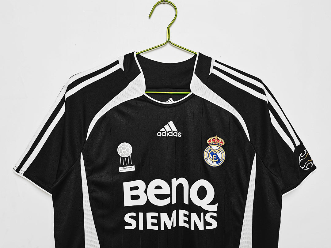 06/07 Real Madrid Black Third Away Retro Jersey