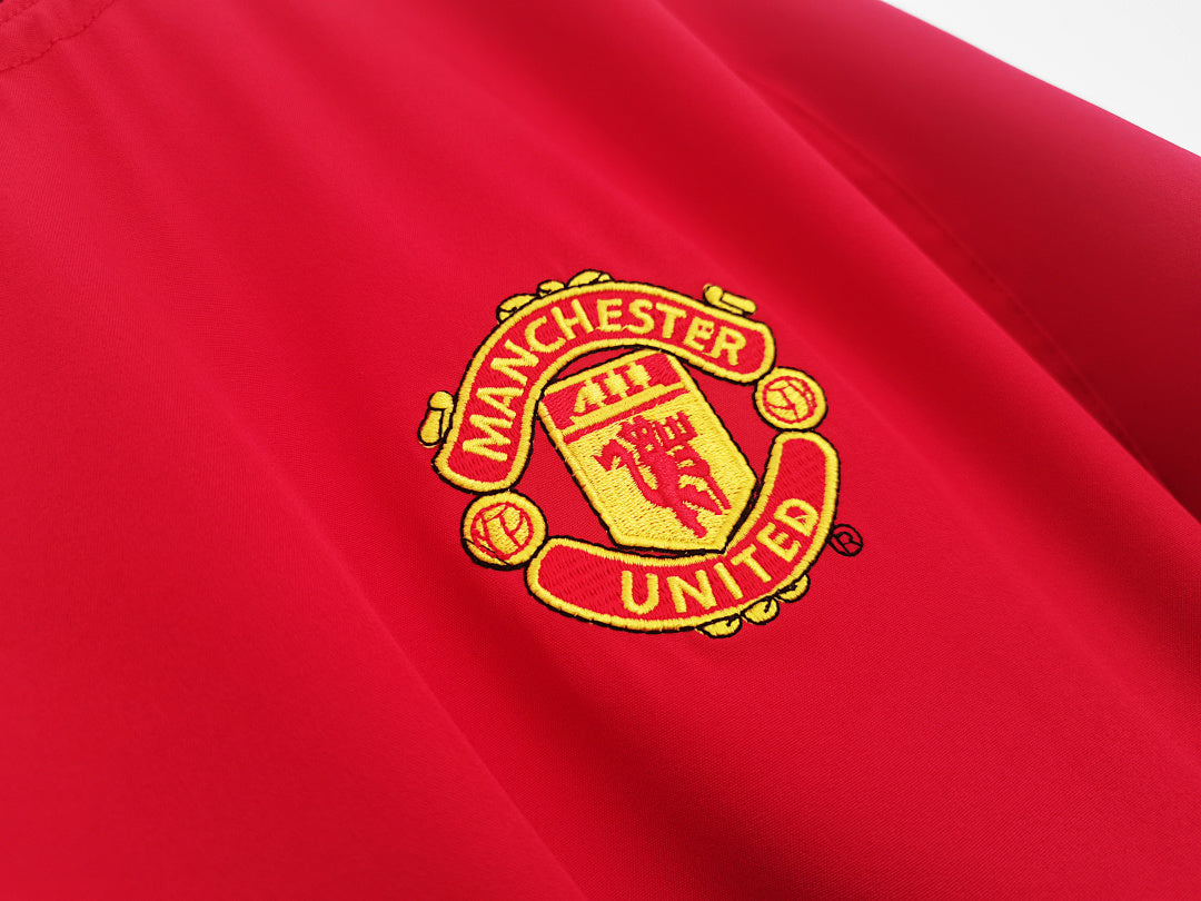 02/04 Manchester United Long Sleeve Home Retro Jersey