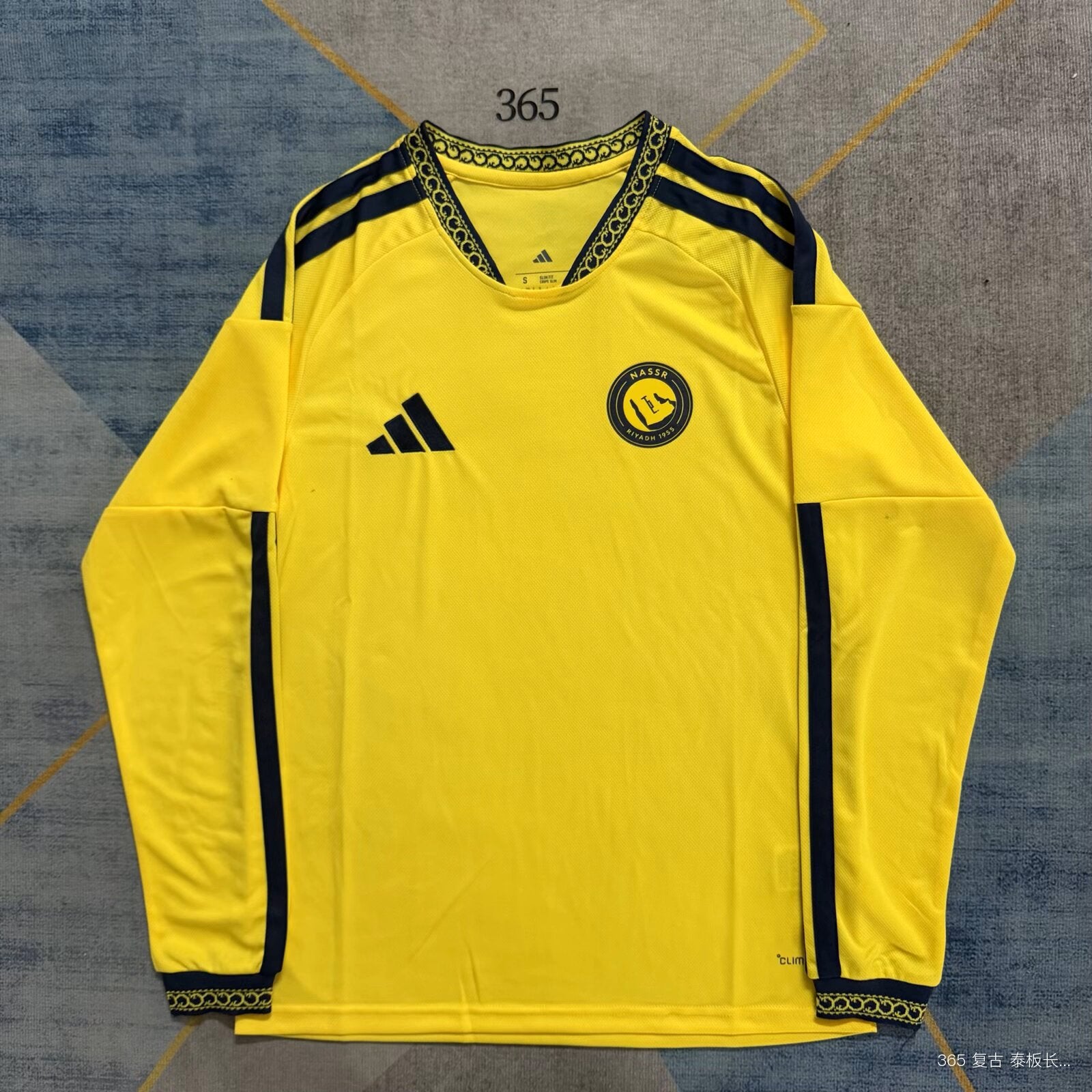 26/27 Al Nassr Long Sleeve Home Jersey
