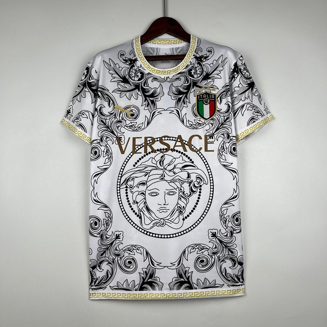 2023 Italy White Versace Special Jersey