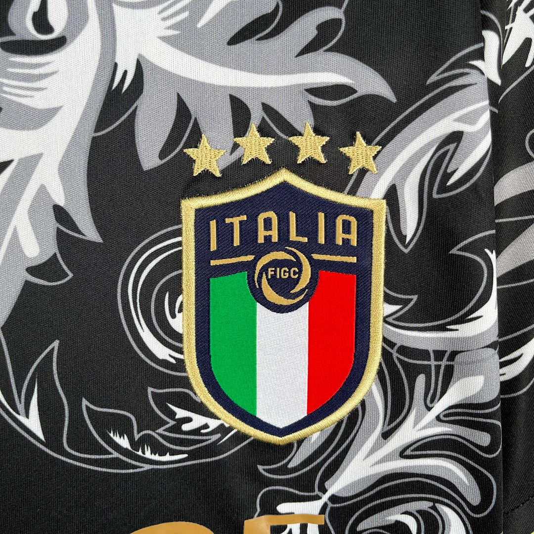 2023 Italy Black Versace Special Jersey