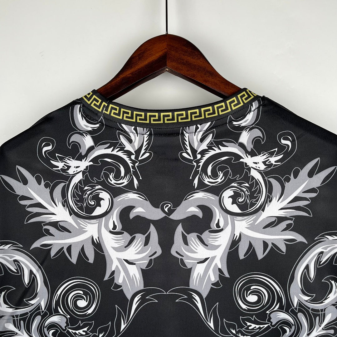 2023 Italy Black Versace Special Jersey