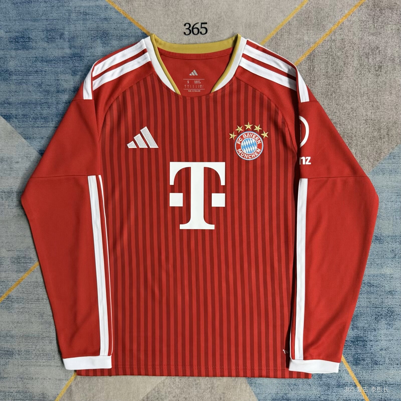 26/27 Bayern Long Sleeve Home Jersey