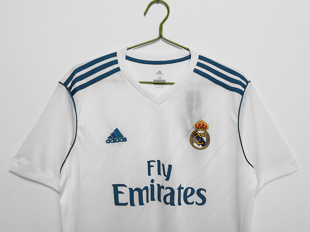 17/18 Real Madrid Home Retro Jersey
