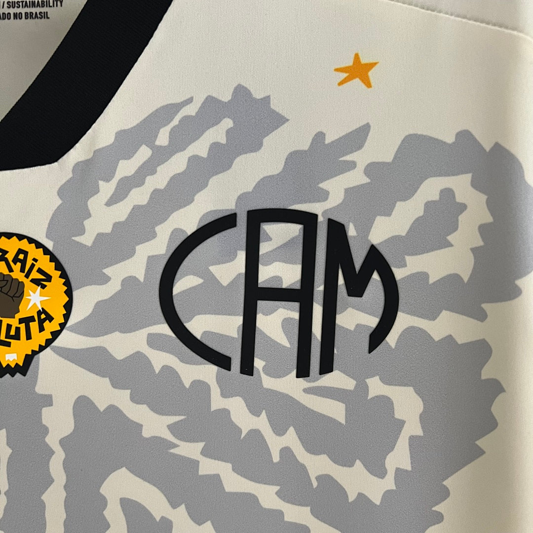 23/24 Atletico Mineiro Cream Pattern Special Jersey