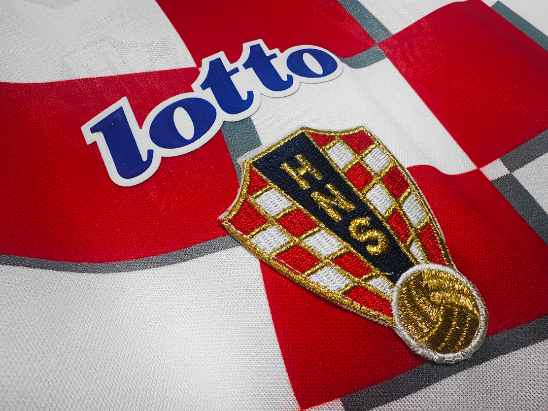 1998 Croatia Home Retro Jersey