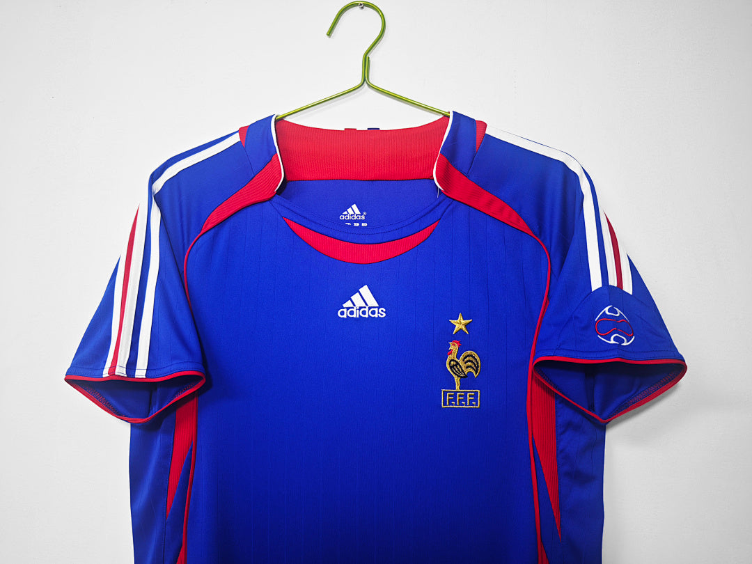 2006 France Home Retro Jersey