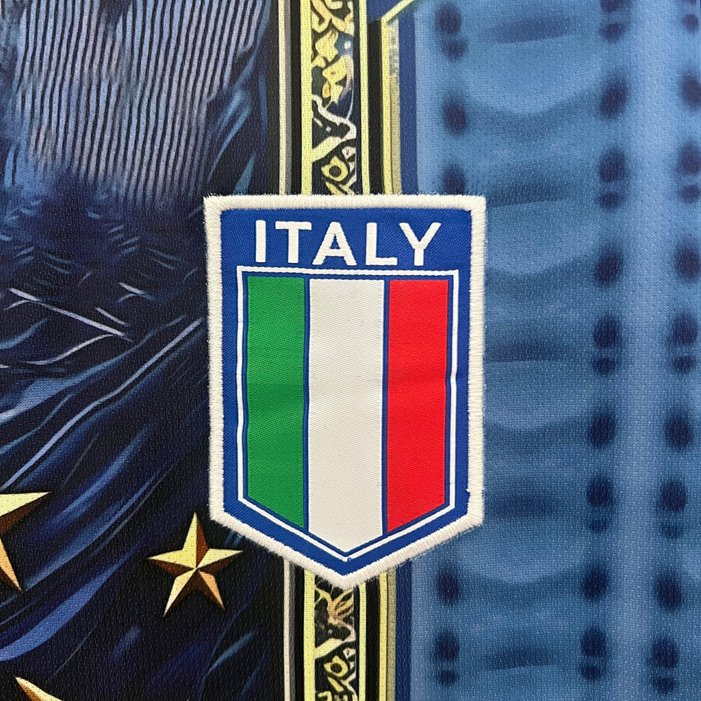 2024 Italy Blue Baroque Special Jersey
