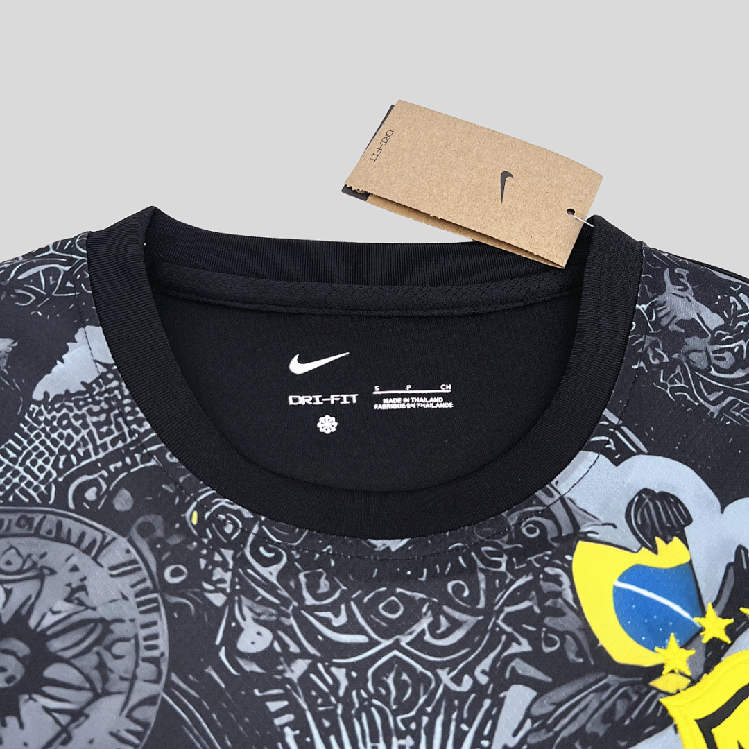 2024 Brazil Grey Christ Special Jersey