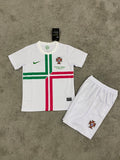 2012 Portugal Away Retro Kids Jersey