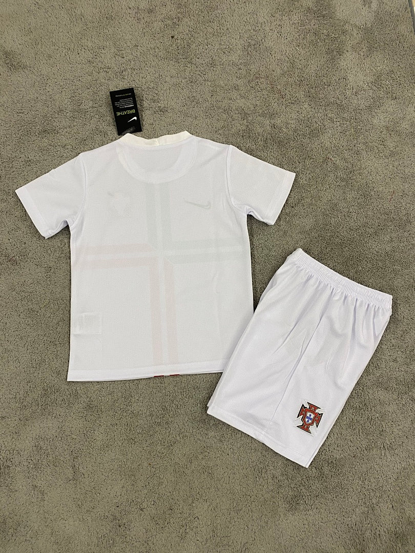 2012 Portugal Away Retro Kids Jersey