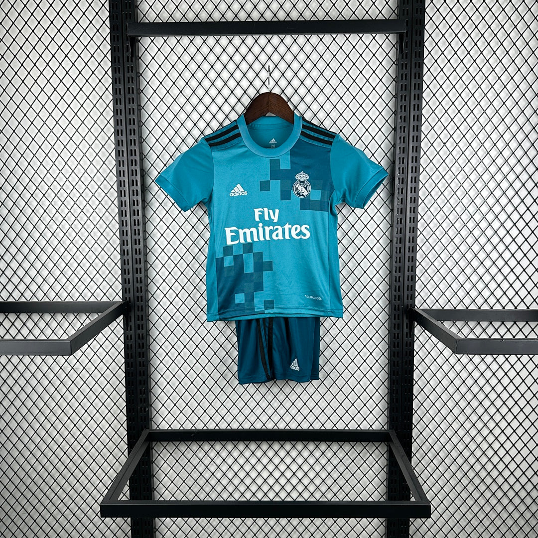 17/18 Real Madrid Third Away Retro Kids Jersey