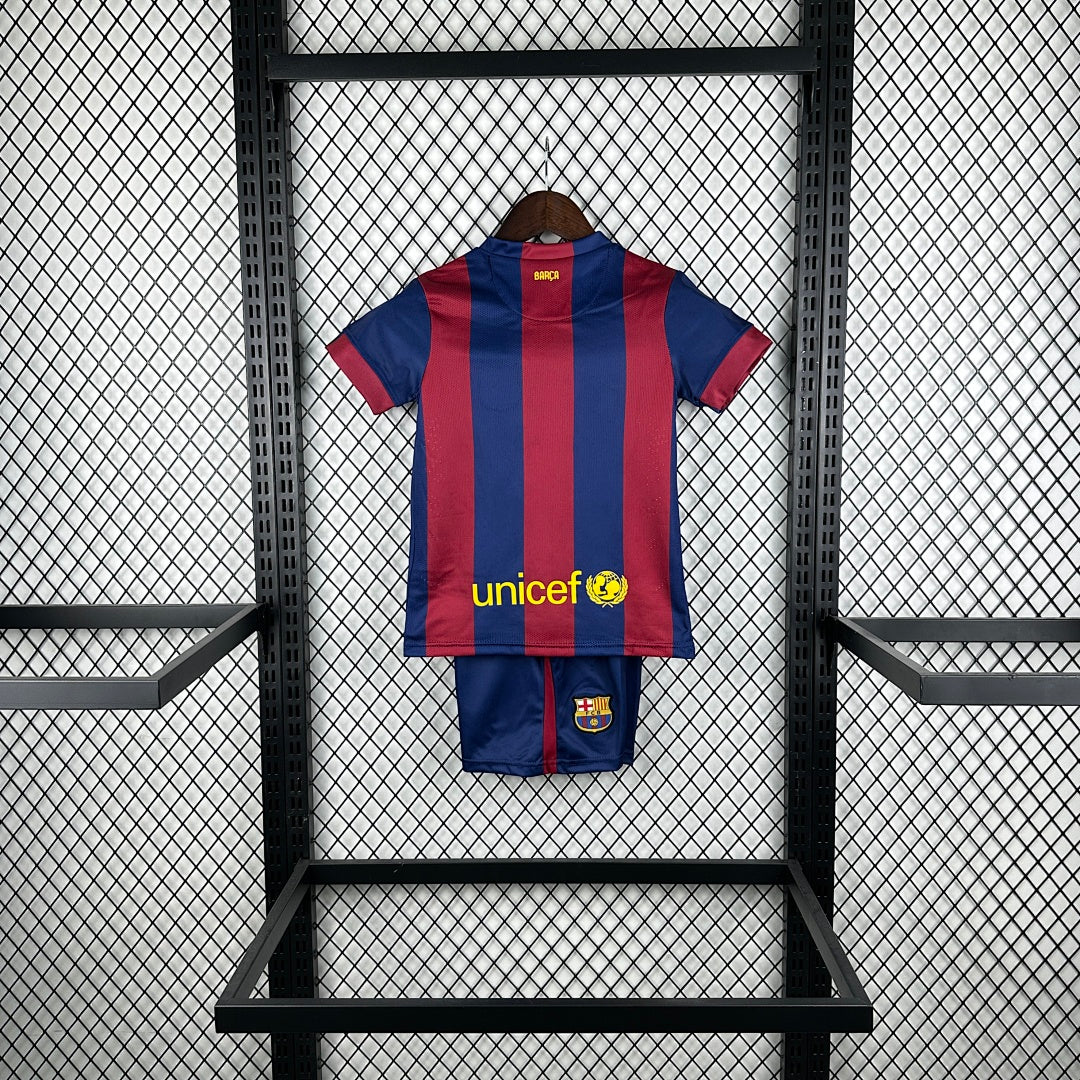 14/15 Barcelona Home Retro Kids Jersey