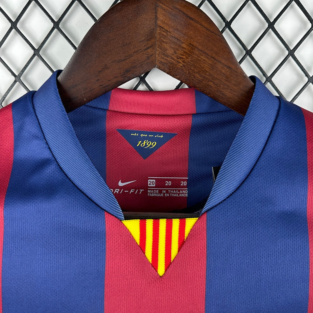 14/15 Barcelona Home Retro Kids Jersey