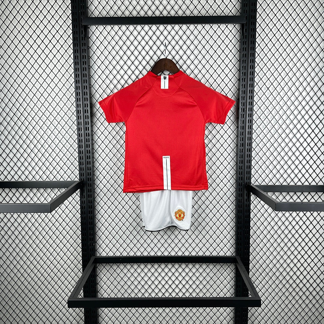 07/08 Manchester United UCL Final Retro Kids Jersey