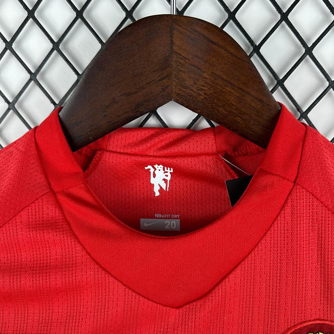 07/08 Manchester United UCL Final Retro Kids Jersey