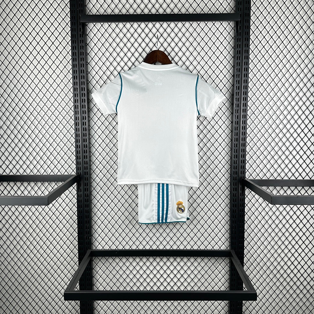 17/18 Real Madrid Home Retro Kids Jersey