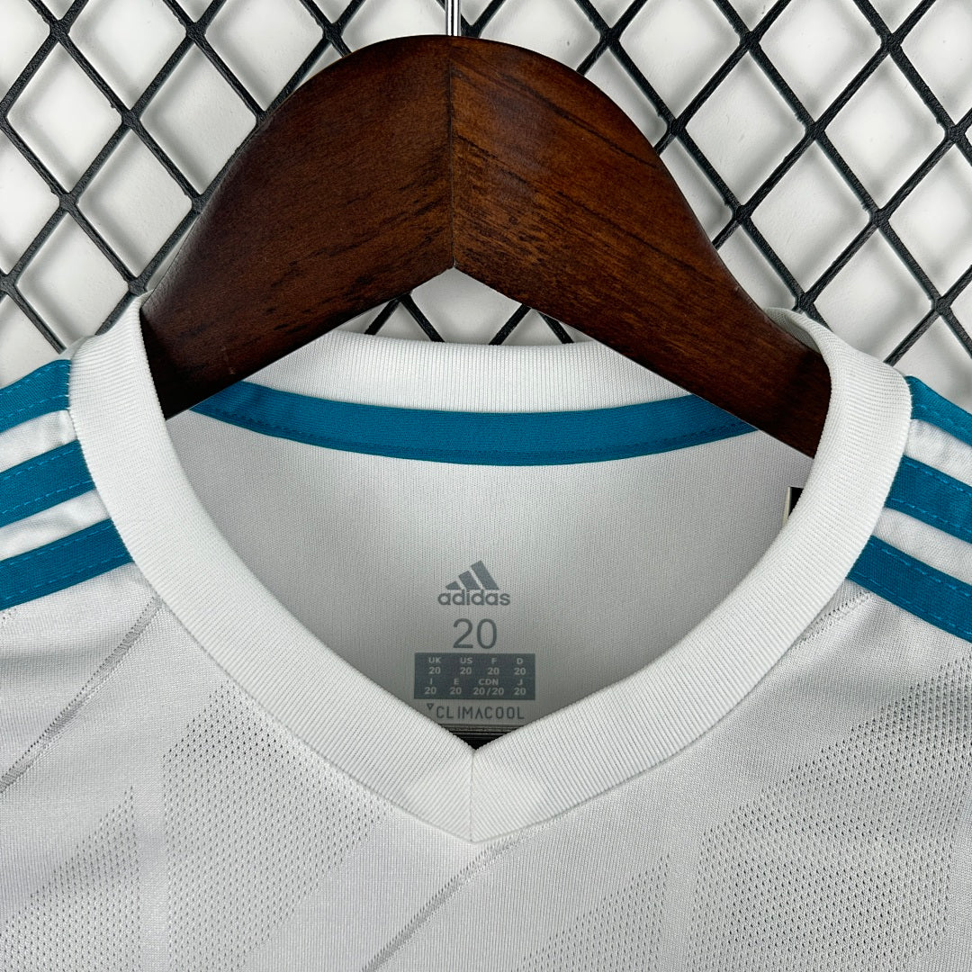 17/18 Real Madrid Home Retro Kids Jersey