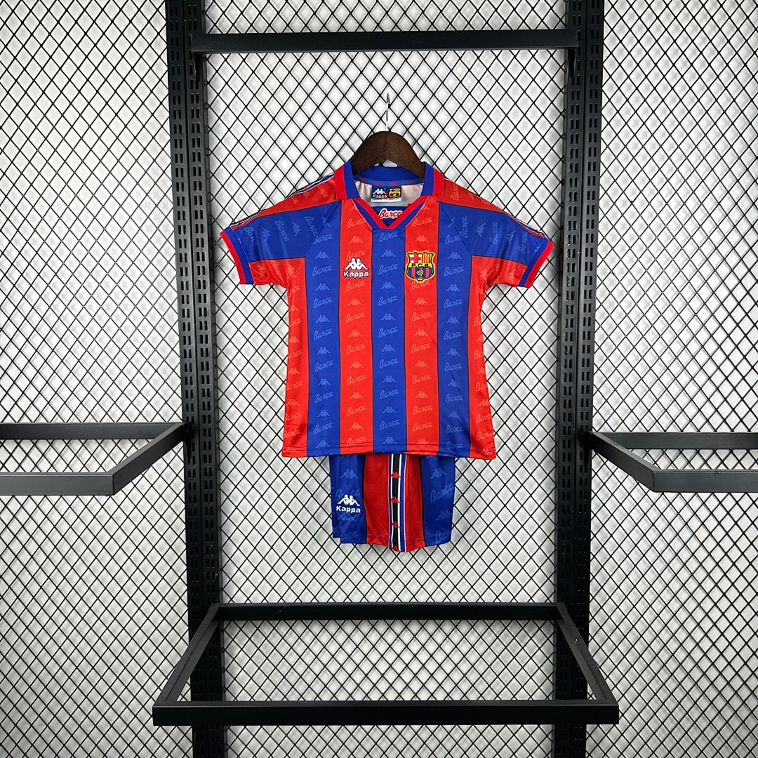 95/97 Barcelona Home Retro Kids Jersey