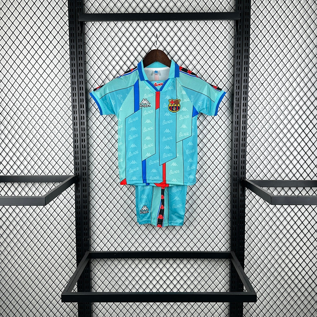96/97 Barcelona Away Retro Kids Jersey