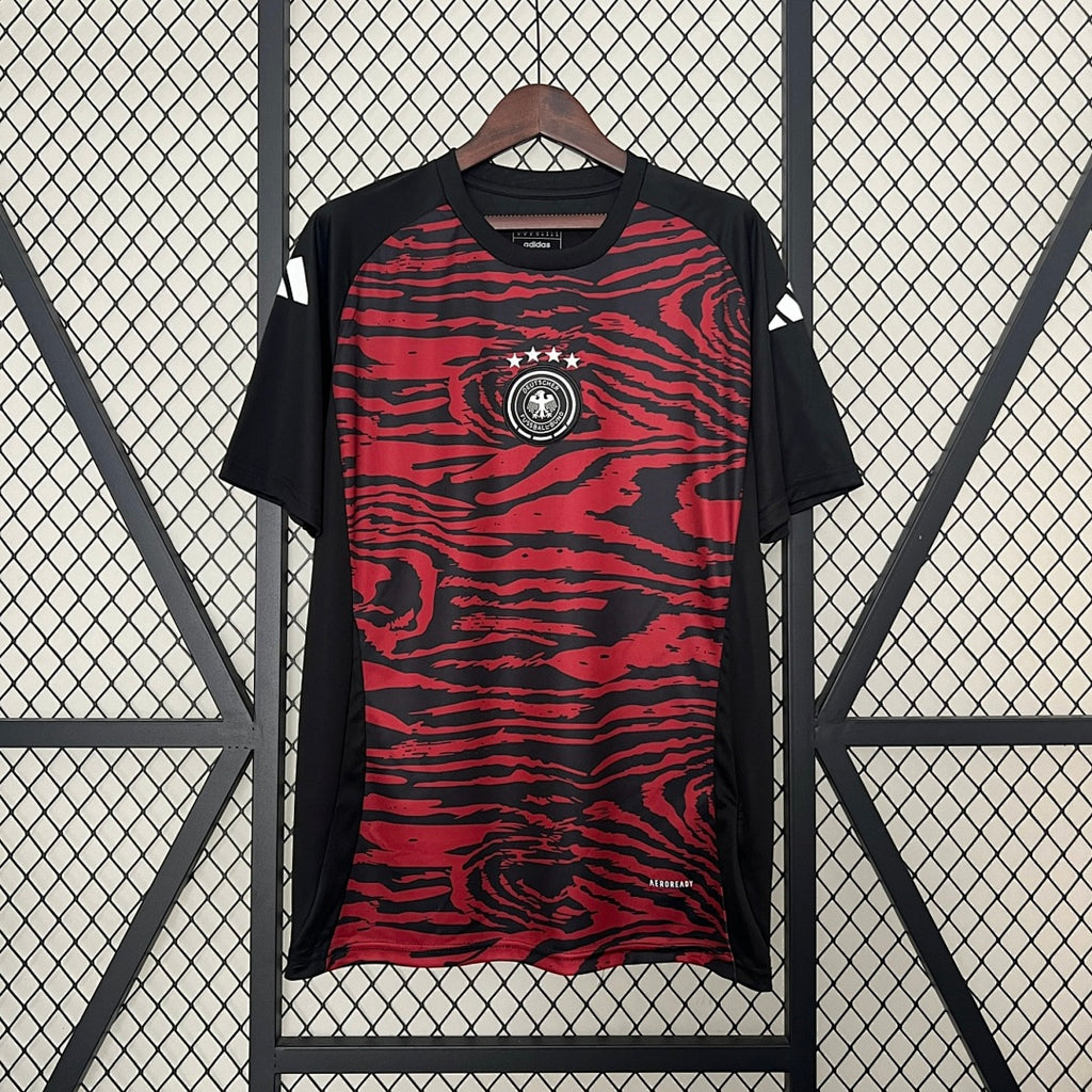 2024 Germany Black Red Wave Special Jersey