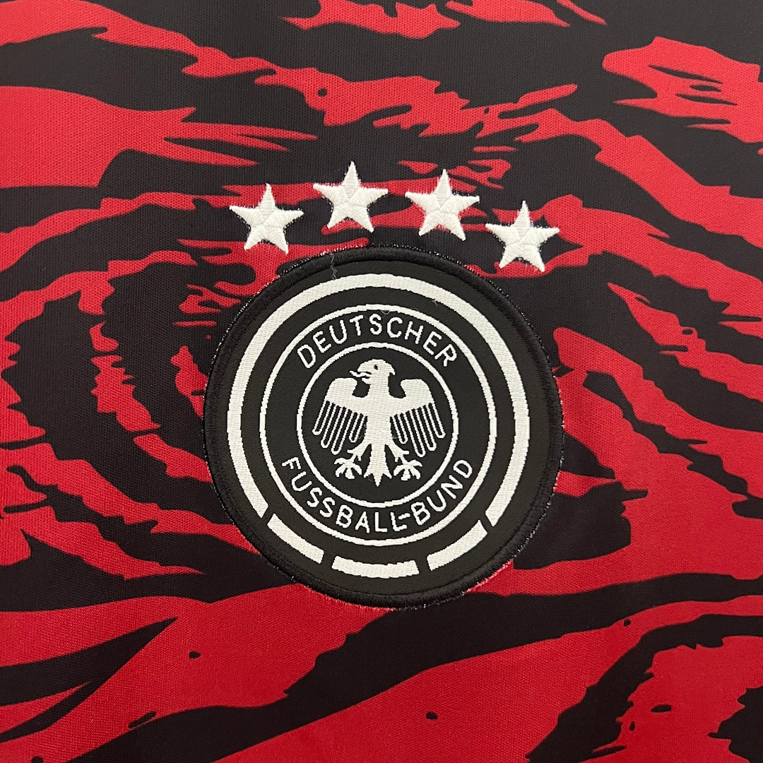2024 Germany Black Red Wave Special Jersey