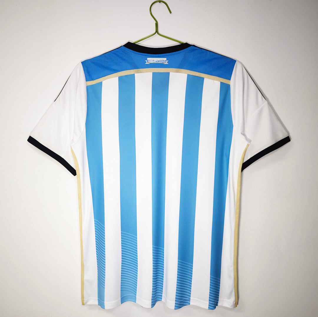 2014 Argentina Home Retro Jersey