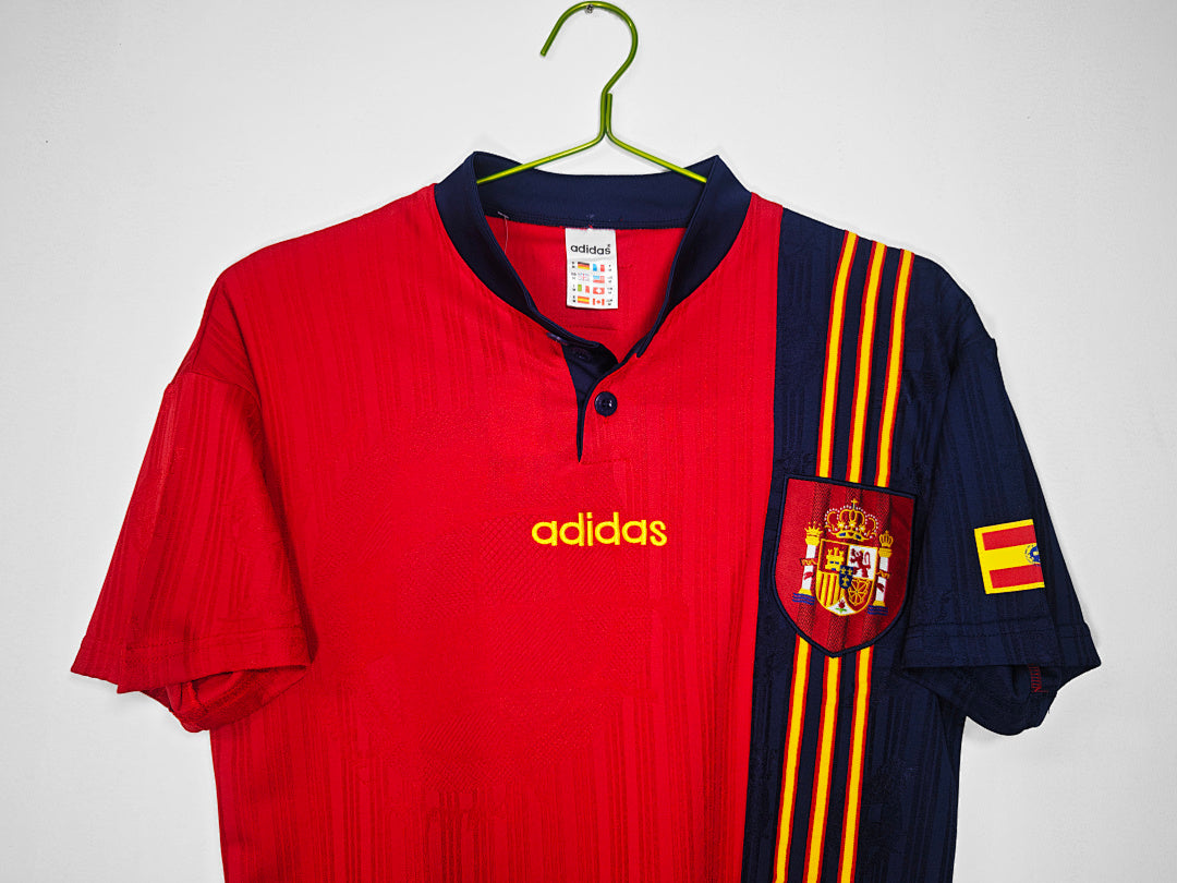 1996 Spain Home Retro Jersey