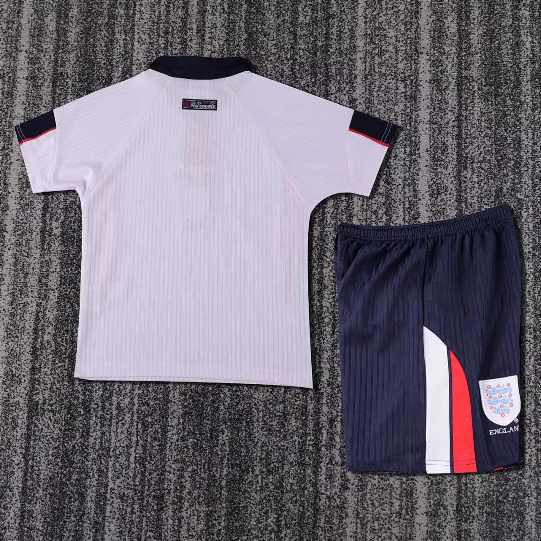 1998 England Home Retro Kids Jersey