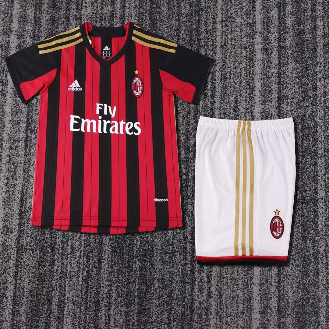 13/14 AC Milan Home Retro Kids Jersey