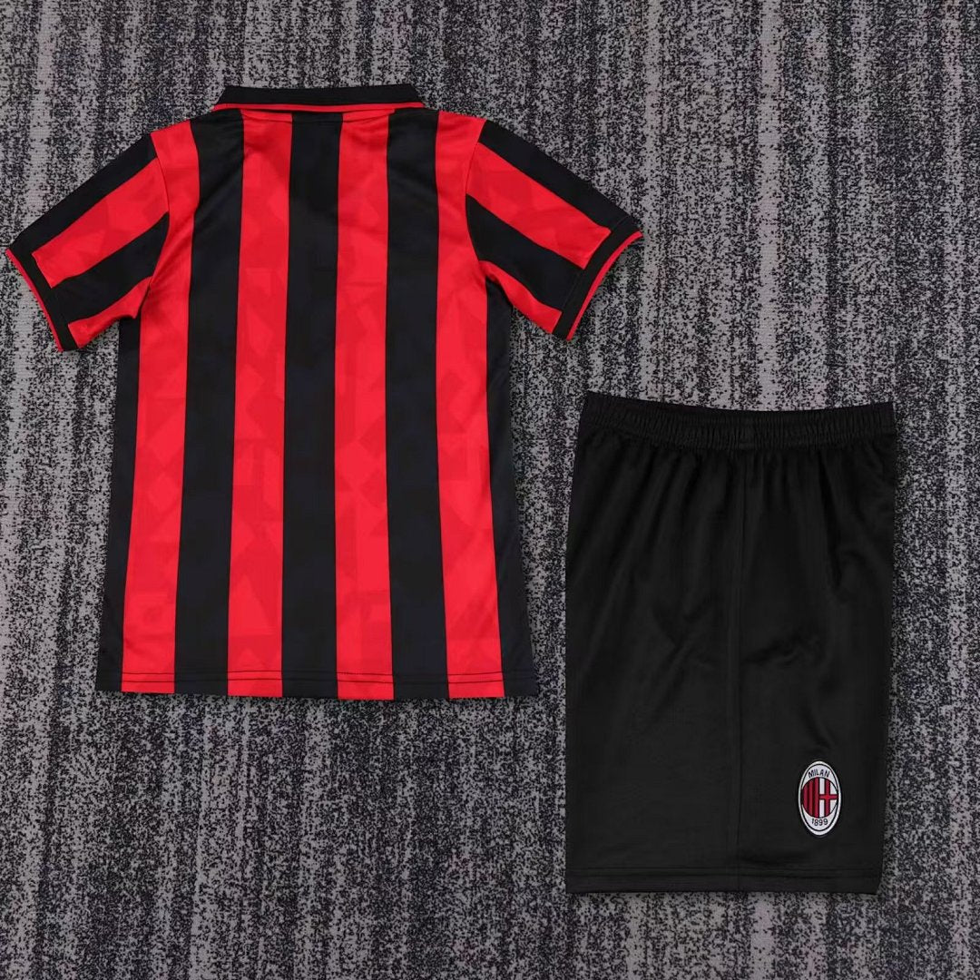 93/94 AC Milan Home Retro Kids Jersey