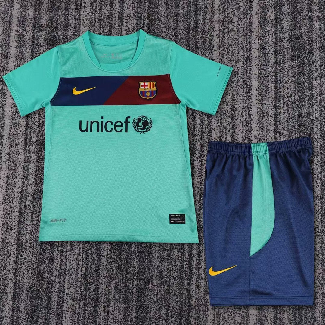 10/11 Barcelona Away Retro Kids Jersey