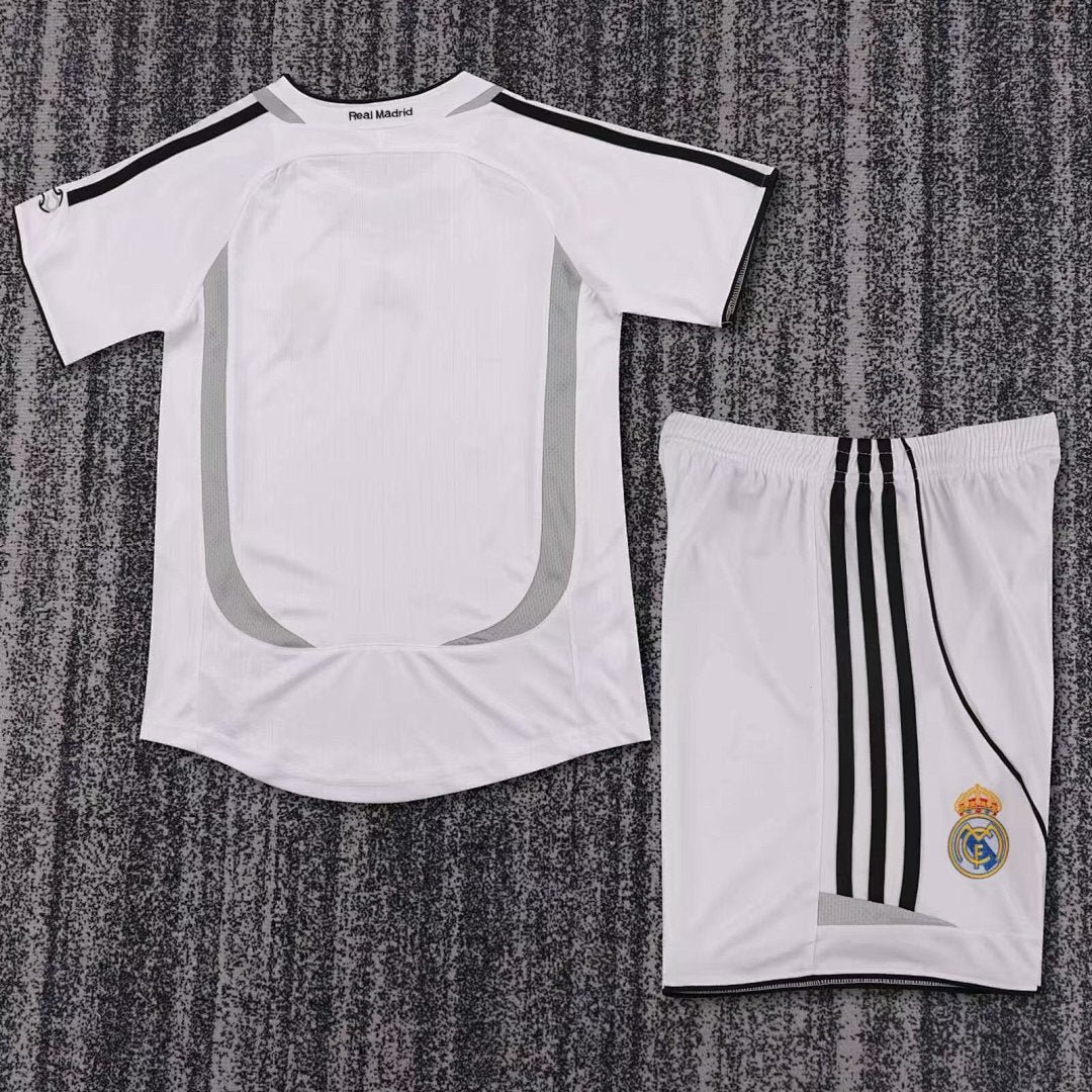 06/07 Real Madrid Home Retro Kids Jersey