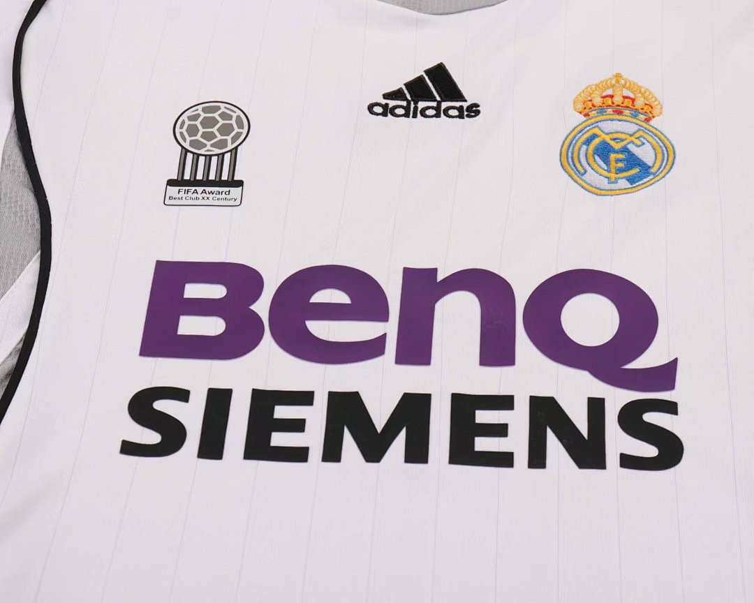 06/07 Real Madrid Home Retro Kids Jersey