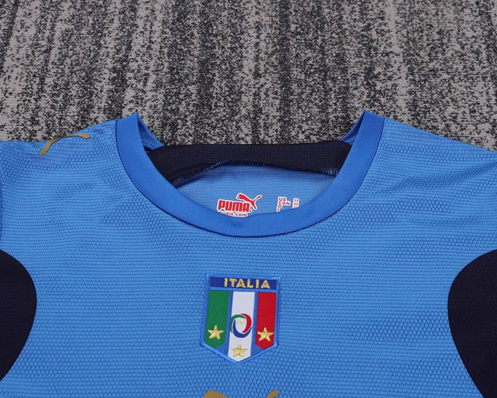 2006 Italy Home Retro Kids Jersey