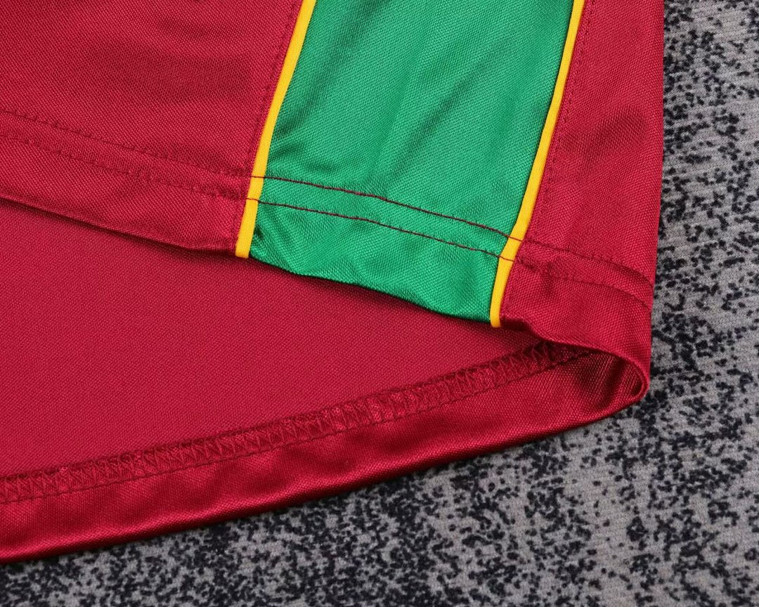 1998 Portugal Home Retro Kids Jersey