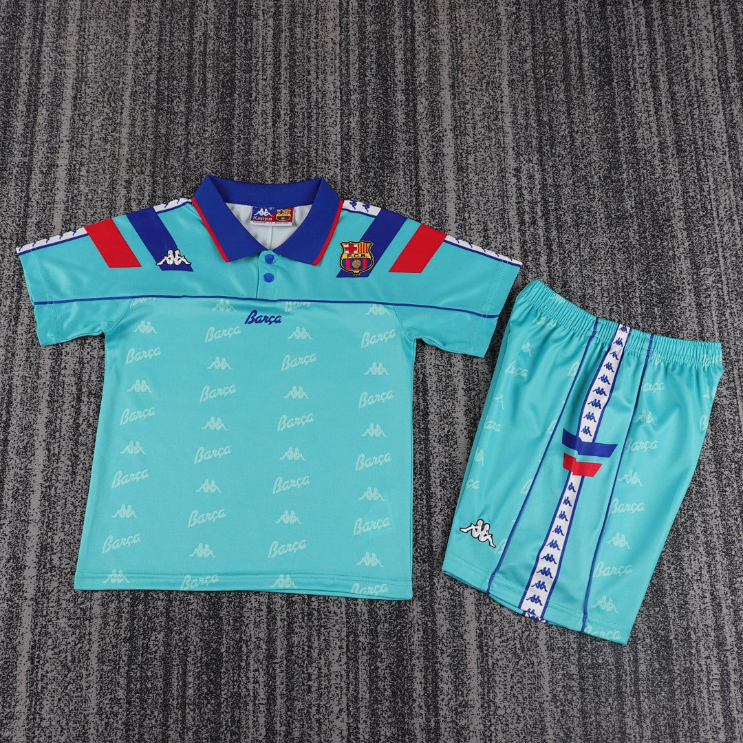 92/95 Barcelona Away Retro Kids Jersey