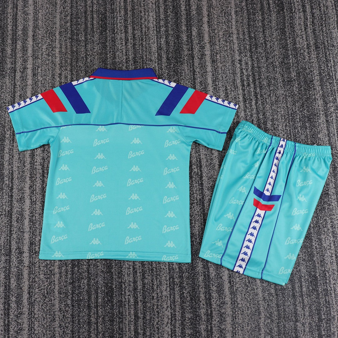 92/95 Barcelona Away Retro Kids Jersey