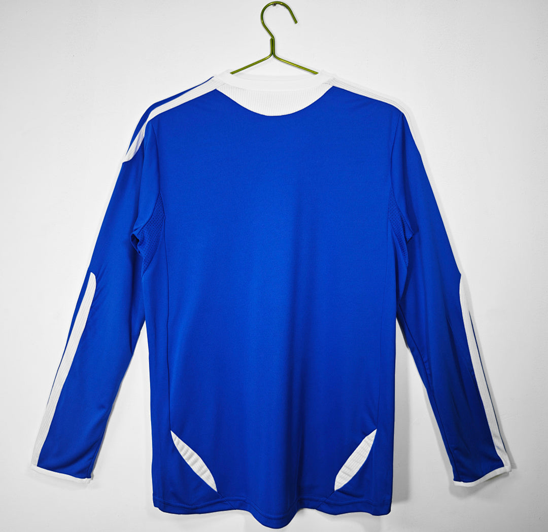 11/12 Chelsea UCL Final Long Sleeve Home Retro Jersey