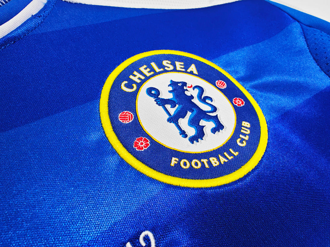 11/12 Chelsea UCL Final Long Sleeve Home Retro Jersey
