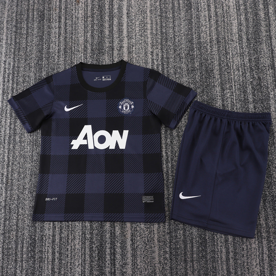 13/14 Manchester United Away Retro Kids Jersey