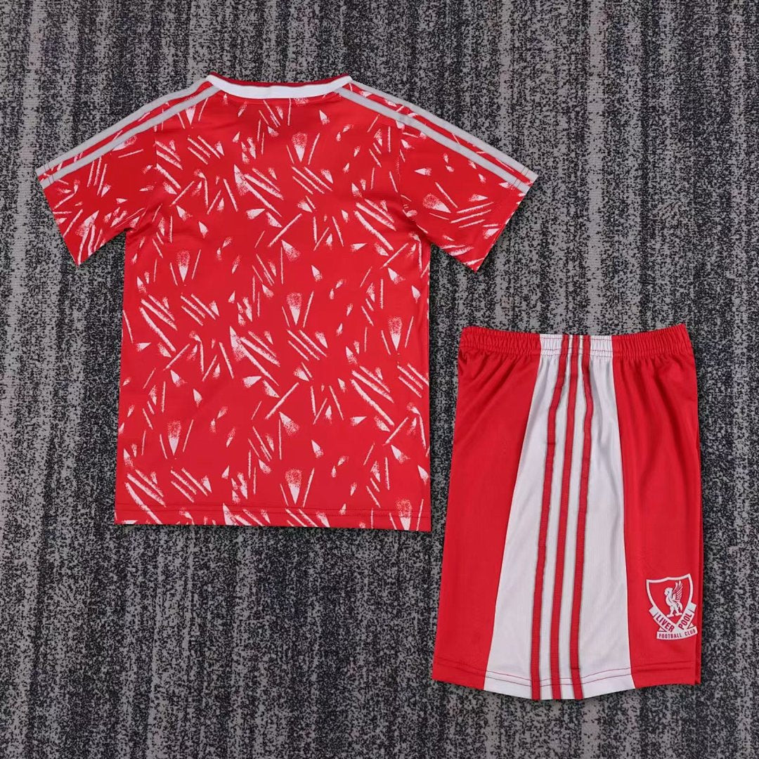 89/91 Liverpool Home Retro Kids Jersey