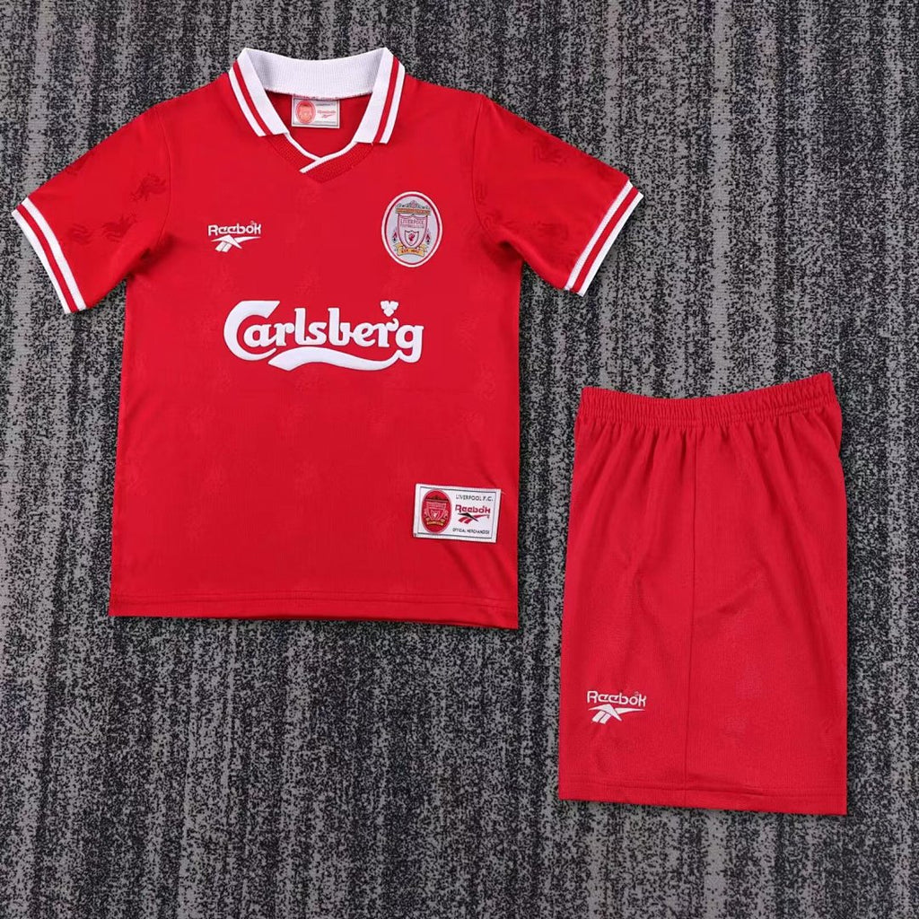 96/97 Liverpool Home Retro Kids Jersey